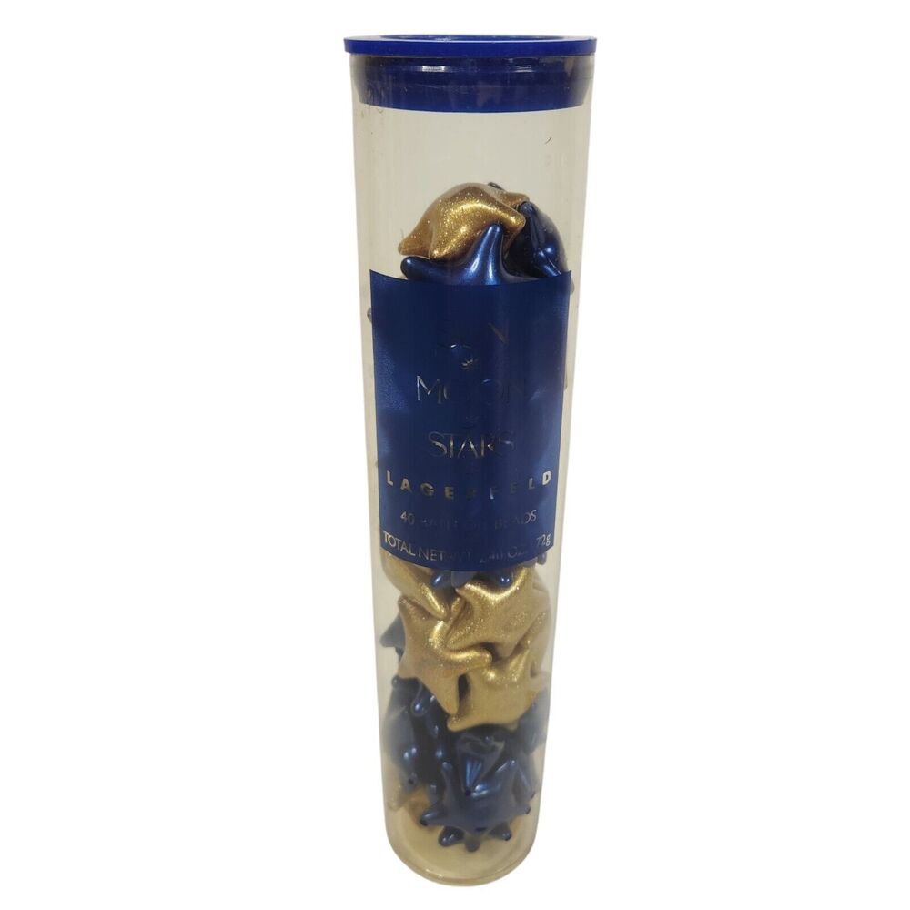SUN MOON STARS Lagerfeld Bath Oil Beads Vintage Rare HTF 72g 85% Full